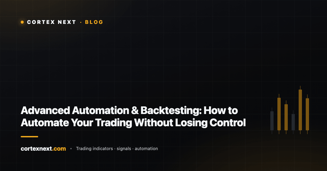 Advanced Automation & Backtesting: How to Automate Your Trading Without Losing Control - Cortex Next