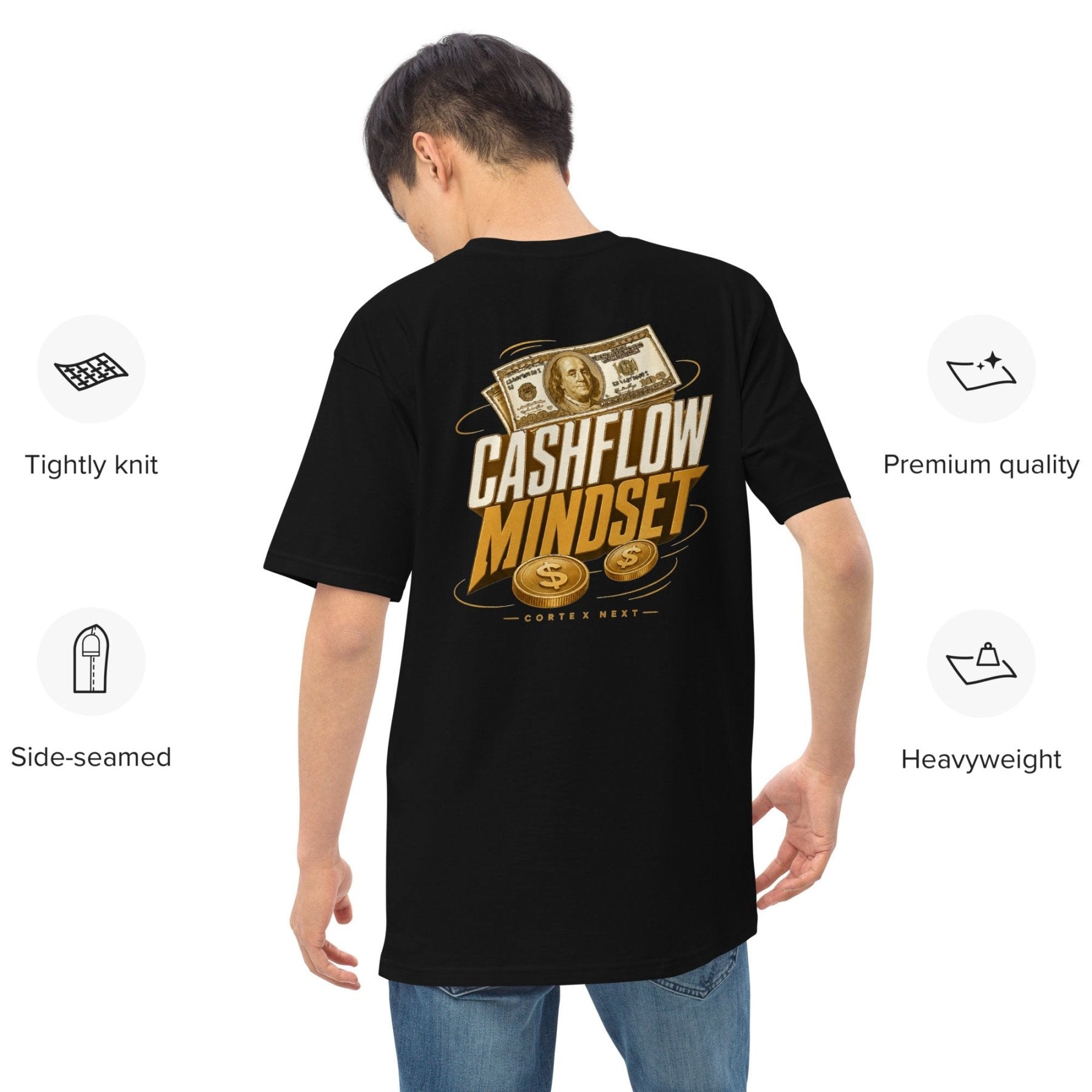 Cash Flow heavyweight tee - Cortex Next