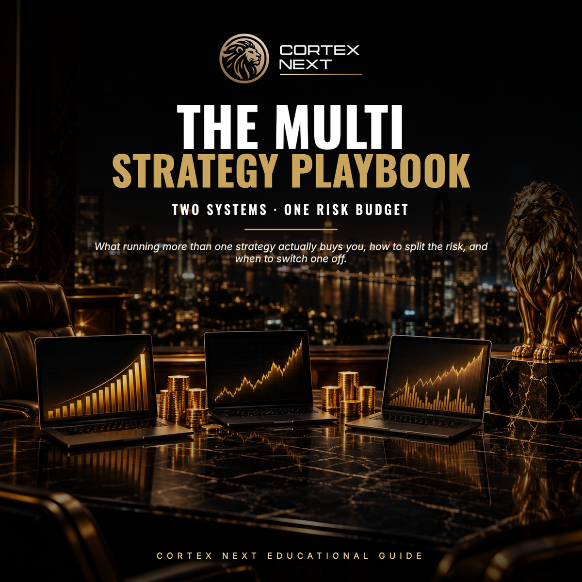 The Multi-Strategy Playbook ebook cover - Cortex Next