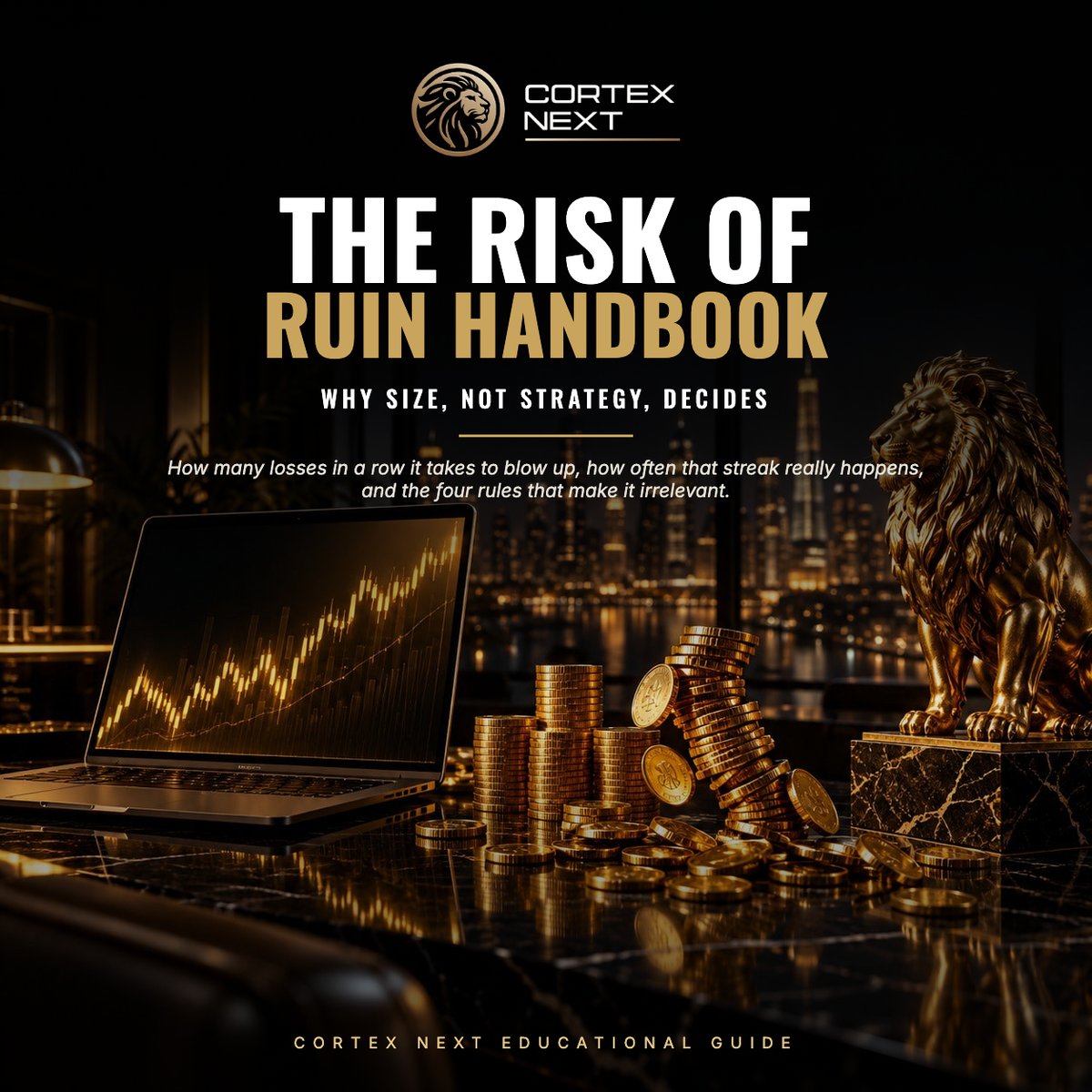 The Risk of Ruin Handbook ebook cover - Cortex Next