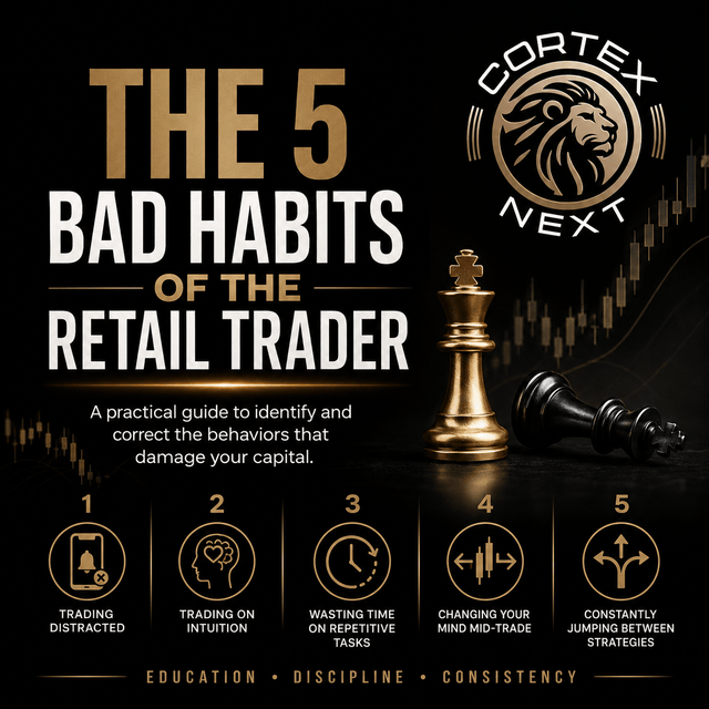 Los 5 malos hábitos del trader minorista