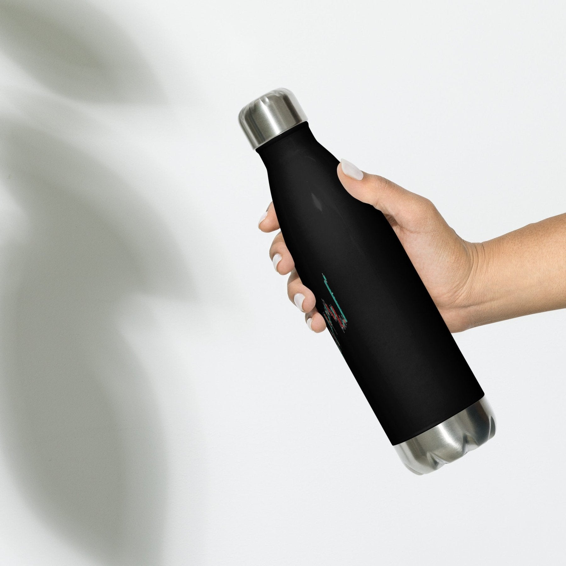 Trader Golfer Stainless Steel Water Bottle - Black - Cortex Next
