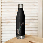 Trader Golfer Stainless Steel Water Bottle - Black - Cortex Next
