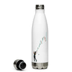 Trader Golfer Stainless Steel Water Bottle - White - Cortex Next