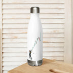 Trader Golfer Stainless Steel Water Bottle - White - Cortex Next