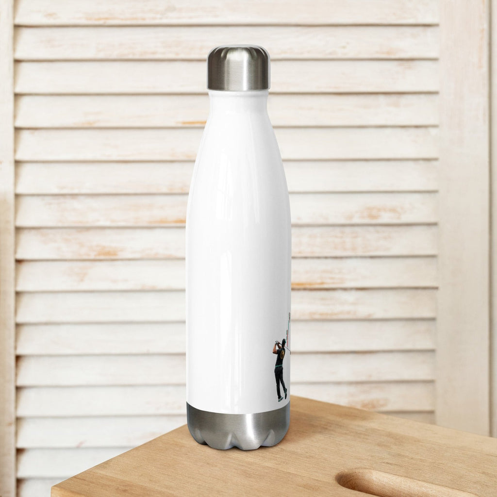 Trader Golfer Stainless Steel Water Bottle - White - Cortex Next